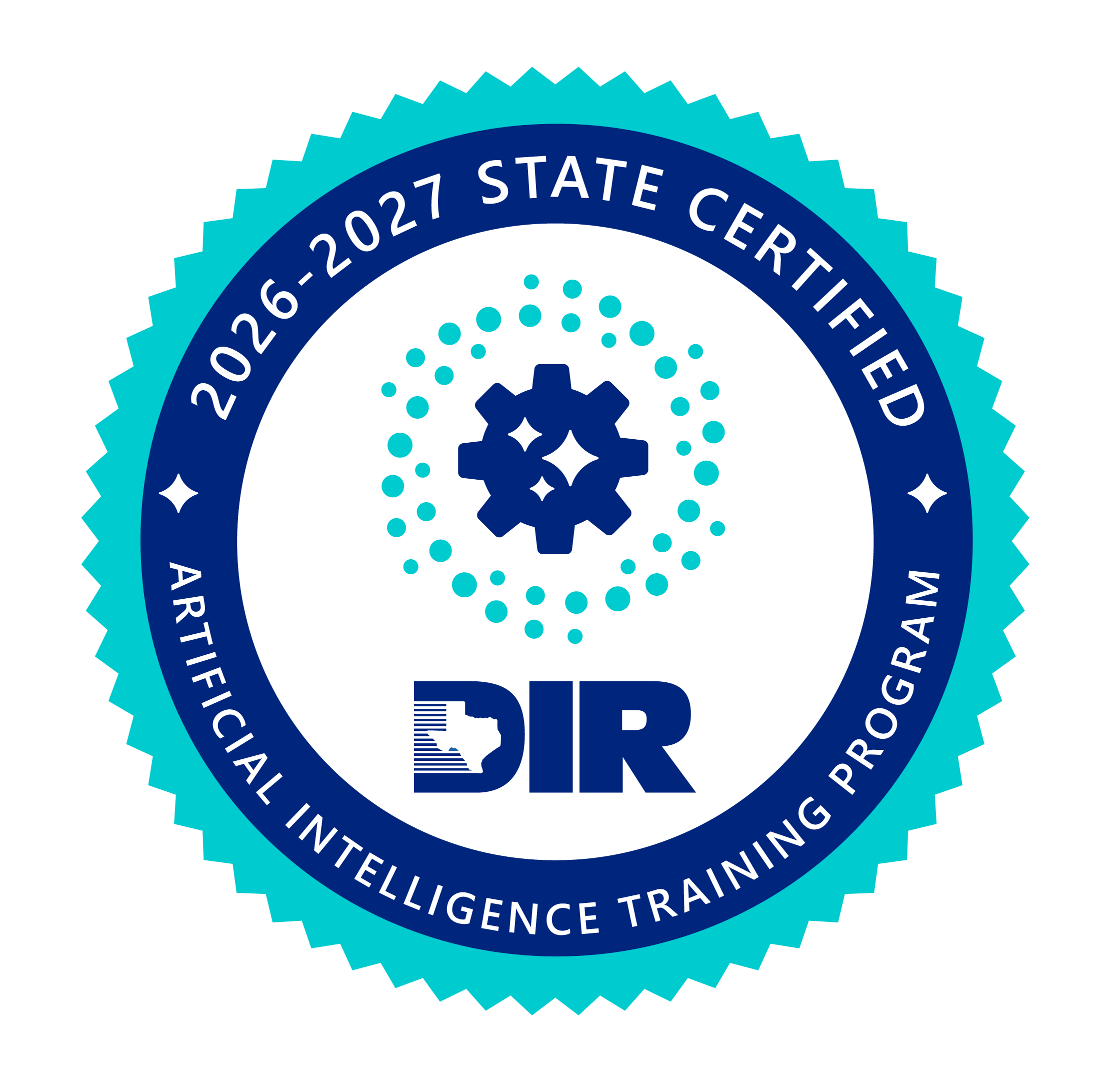 Texas Artificial Intelligence Awareness Training Program certification seal